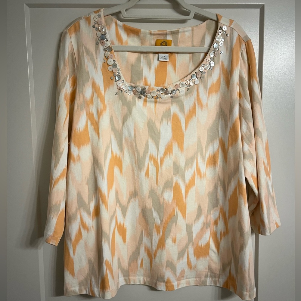 Ruby Rd NWOT Top - Picture 4 of 6